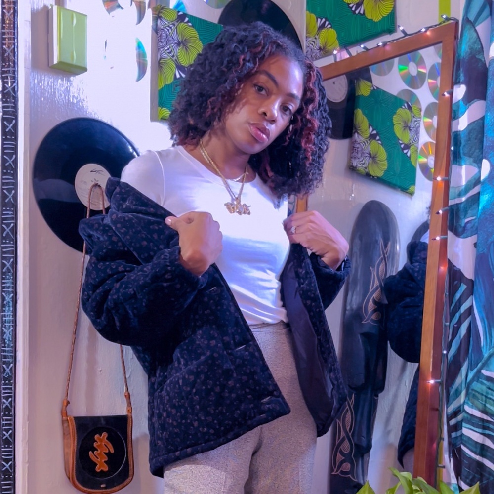 Button Down Corduroy Coat